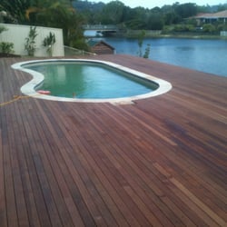 Adamscape - River side deck.