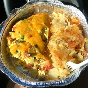 Liberty Diner - We got our food to go for pandemic-related health reasons, but it was hot and delicious even then! Vegetable omelet with hash browns - yum! - Breakfast & Brunch Near Me - Fort Wayne, Indiana Liberty Diner - We got our food to go for pandemic-related health reasons, but it was hot and delicious even then! Vegetable omelet with hash browns - yum! - Breakfast & Brunch Near Me - Fort Wayne, Indiana
