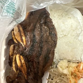 Soon's Kal Bi BBQ - Kalbi plate. Da best - Korean Near Me - Honolulu, Hawaii