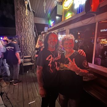 Bear Claw Saloon - Long time brotha from a different Motha Danny Arroyo and Lead Singer Scott Bays - Music Venues Near Me - Crestline, California