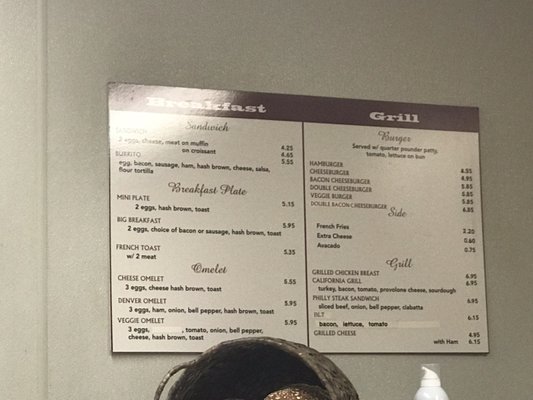 Menu photo 1 Cottage Cafe Sacramento, CA
