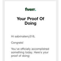 The receipt of the order the day it started. I asked seller to please cancel order before further working on the project on Fivver website. The receipt of the order the day it started. I asked seller to please cancel order before further working on the project on Fivver website.