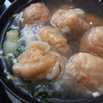 Congee Noodle Delight - Dumplings in soup. - Barbeque Near Me - Vancouver, British Columbia Congee Noodle Delight - Dumplings in soup. - Barbeque Near Me - Vancouver, British Columbia