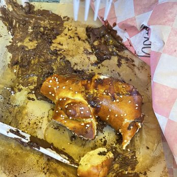 Crofton's Pretzels - Nutella and marshmallow stuffed mmmmm - Pretzels Near Me - Wilmington, North Carolina Crofton's Pretzels - Nutella and marshmallow stuffed mmmmm - Pretzels Near Me - Wilmington, North Carolina