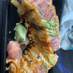 Shogun Japanese Grill & Sushi Bar - Cypress roll :) delicious and warm