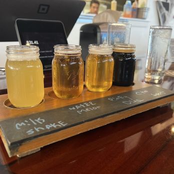 Ola Brew - Hilo - Beer flight 10/2023 - Brewpubs Near Me - Hilo, Hawaii Ola Brew - Hilo - Beer flight 10/2023 - Brewpubs Near Me - Hilo, Hawaii