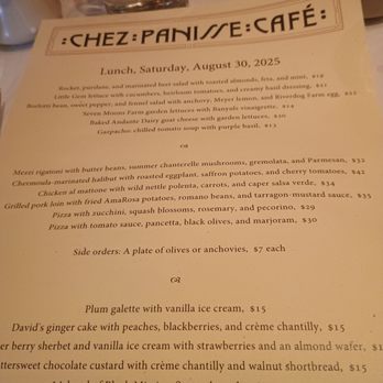 Chez Panisse - Menu - New American Near Me - Berkeley, California