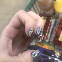 pretty color, not a big fan of the technique or customer service.