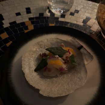 Bar Crenn - Scallop ceviche - Wine Bars Near Me - San Francisco, California