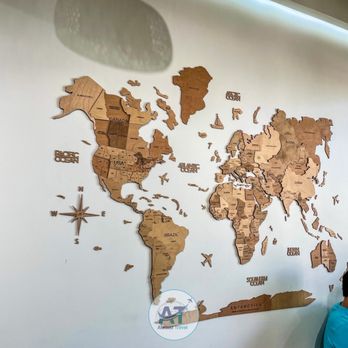 Trung Nguyen E-Coffee - Wooden World Map - Coffee & Tea Near Me - Carrollton, Texas Trung Nguyen E-Coffee - Wooden World Map - Coffee & Tea Near Me - Carrollton, Texas