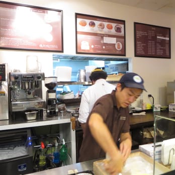 Beard Papa's - Inside. Ordering being prepared. - Desserts Near Me - Los Angeles, California Beard Papa's - Inside. Ordering being prepared. - Desserts Near Me - Los Angeles, California