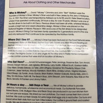 Mickey's Diner - History - Diners Near Me - Saint Paul, Minnesota