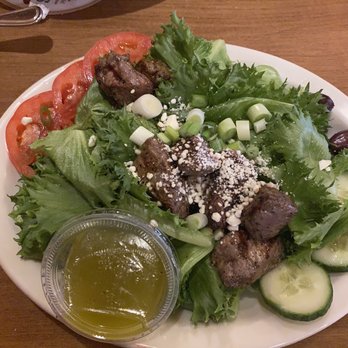 Aladdin's Eatery - Shish Kabob Salad - Middle Eastern Near Me - Pittsburgh, Pennsylvania