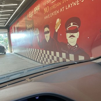 Layne's Chicken Fingers - Drive thru lane - Chicken Shop Near Me - Houston, Texas