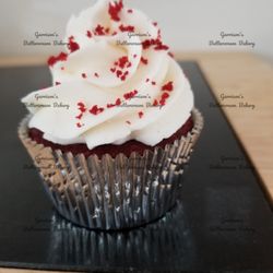 Our red velvet cupcakes!