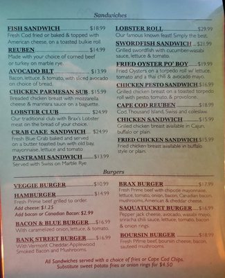 Menu photo 3 Brax Landing Restaurant Harwich Port, MA Menu photo 3 Brax Landing Restaurant Harwich Port, MA