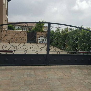 Aguirre's Blacksmiths - Electric operator gate design - Metal Fabricators Near Me - North Pomona, California Aguirre's Blacksmiths - Electric operator gate design - Metal Fabricators Near Me - North Pomona, California