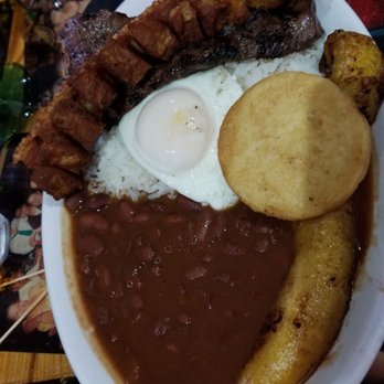 Pueblito Viejo - Bandeja - Colombian Near Me - Miami, Florida Pueblito Viejo - Bandeja - Colombian Near Me - Miami, Florida