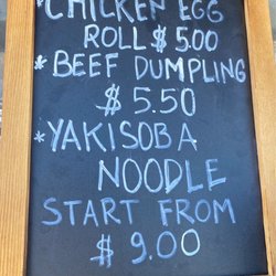Kazoku Hibachi Express - Menu
