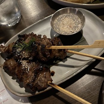 Sura - Esaan (Beef) skewers - Thai Near Me - Washington, DC, District of Columbia
