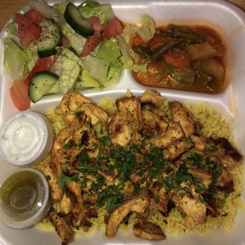 Caravan Grill - Chicken Shawarma Plate - Halal Near Me - Tucson, Arizona