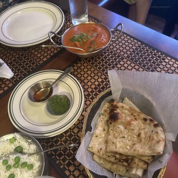 Mughlai Grill - Garlic Naan and Chicken Tikka Masala - Indian Near Me - New York, New York Mughlai Grill - Garlic Naan and Chicken Tikka Masala - Indian Near Me - New York, New York