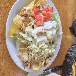 Chicken nachos Chicken nachos