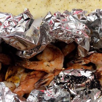 Cea-Lo Cafe - grilled shrimp and potatoes - Soul Food Near Me - Bronx, New York