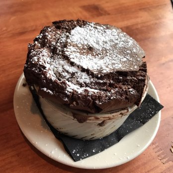 Salt Creek Grille - Chocolate soufflé - New American Near Me - Rumson, New Jersey