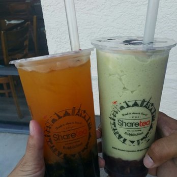 Sharetea - Mango and Passion Fruit Tea/Matcha Red Bean Ice Blended with Ice Cream - Bubble Tea Near Me - Vallejo, California Sharetea - Mango and Passion Fruit Tea/Matcha Red Bean Ice Blended with Ice Cream - Bubble Tea Near Me - Vallejo, California