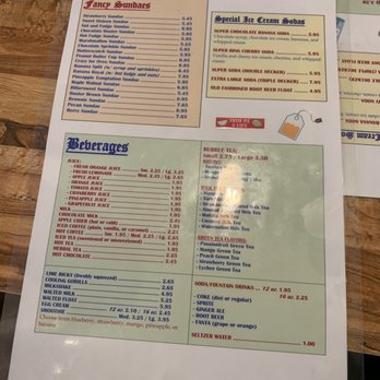 Walt Itgen's Ice Cream Parlour - Ice cream Menu - Ice Cream & Frozen Yogurt Near Me - Valley Stream, New York