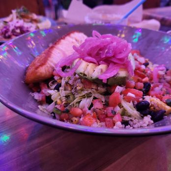 Blue Plate Taco - Salmon salad - Tacos Near Me - Santa Monica, California Blue Plate Taco - Salmon salad - Tacos Near Me - Santa Monica, California