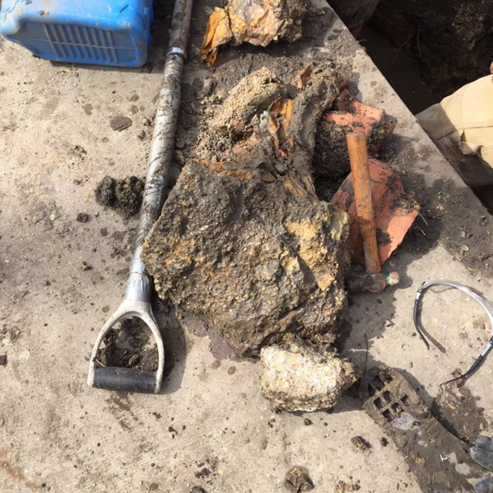 Action Plumbing & Sewers - Concrete WOW in the pipes! - Plumbing Near Me - Chicago, Illinois Action Plumbing & Sewers - Concrete WOW in the pipes! - Plumbing Near Me - Chicago, Illinois