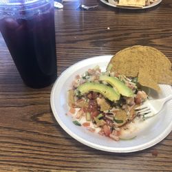 Fruital Raspados - Shrimp Ceviche