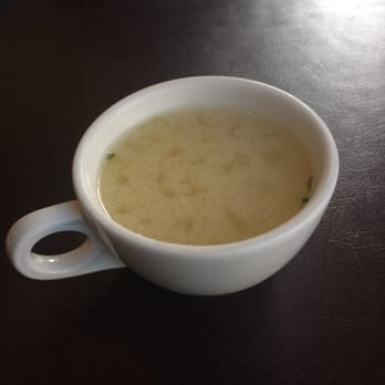 Fort St. George - Miso soup! Really cute but the soup was only lukewarm. - Asian Fusion Near Me - Seattle, Washington Fort St. George - Miso soup! Really cute but the soup was only lukewarm. - Asian Fusion Near Me - Seattle, Washington