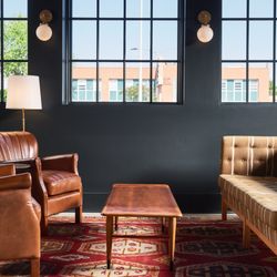 Longleaf Distilling - Is this a bar or a great living room? Yes.