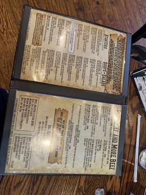 Menu photo 6 Alamo Steakhouse Pigeon Forge, TN