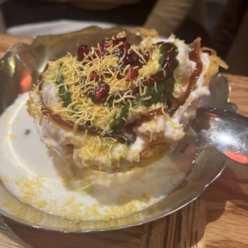 Jazba - Chaat - way too much yogurt - Indian Near Me - New York, New York