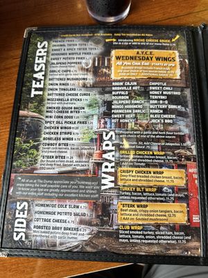 Menu photo 1 The Dump Cambria, WI
