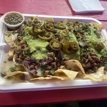 El Camino SA - Nachos - Los Weyes de la Asada - Food Trucks Near Me - San Antonio, Texas