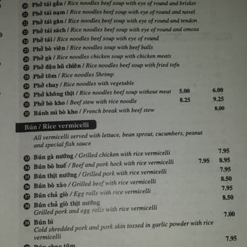 Pho Kim Loan - Menu 2 - Vietnamese Near Me - Harvey, Louisiana Pho Kim Loan - Menu 2 - Vietnamese Near Me - Harvey, Louisiana