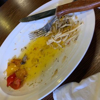 Mountain Town Station - Shrimp scampi pasta...with a lot of butter. - Steakhouses Near Me - Mount Pleasant, Michigan Mountain Town Station - Shrimp scampi pasta...with a lot of butter. - Steakhouses Near Me - Mount Pleasant, Michigan