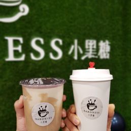 Taro with Oat Milk and Taro Balls (no brown sugar), Hot Thai Tea Oat Milk Taro with Oat Milk and Taro Balls (no brown sugar), Hot Thai Tea Oat Milk