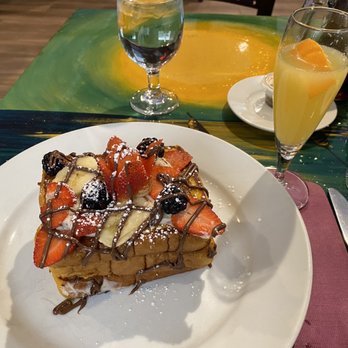 Terra Rustica Ristorante Italiano - a plate of waffles and fruit - Italian Near Me - Briarcliff Manor, New York