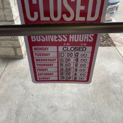 Hours as of July 2022