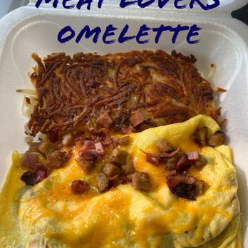 Egg House Cafe - Meat Lovers Omelette - Cafes Near Me - Crystal, Minnesota