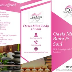Oasis Mind Body and Soul - Flyer part 1