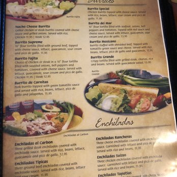 Old Mexico Restaurant - Part of the menu - Mexican Near Me - Sturgeon Bay, Wisconsin Old Mexico Restaurant - Part of the menu - Mexican Near Me - Sturgeon Bay, Wisconsin