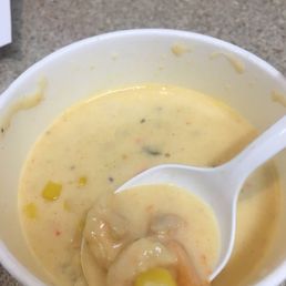 Shrimp and corn chowder Shrimp and corn chowder