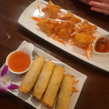Thai Pepper - Chicken egg rolls n cream cheese wontons! - Thai Near Me - Woodland, California Thai Pepper - Chicken egg rolls n cream cheese wontons! - Thai Near Me - Woodland, California